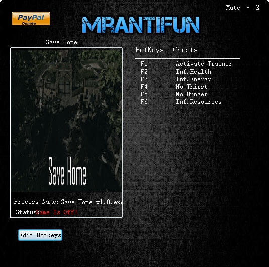 拯救家园五项修改器 v3.6