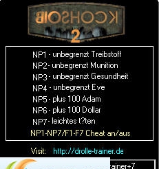 生化奇兵2重制版七项修改器 v3.5