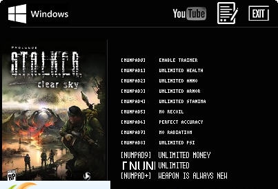 行者晴空九项修改器 v3.6
