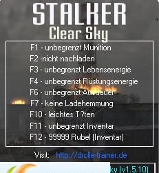 潜行者晴空九项修改器 v3.3