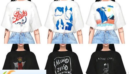 模拟人生4T恤着色MOD v2.4