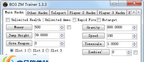使命召唤12黑色行动3僵尸模式修改器 v3.6