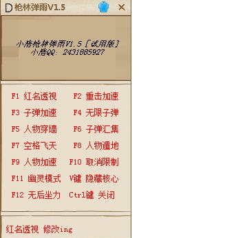 小浩枪林弹雨辅助 v1.19