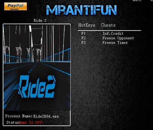 极速骑行2三项修改器 v3.6