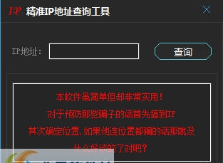 精准IP地址查询工具 v1.5