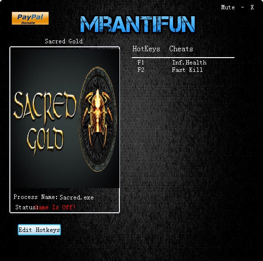 圣域黄金版两项修改器 v3.9
