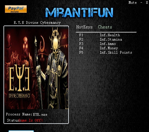 黑客战队异度神兆五项修改器 v3.5