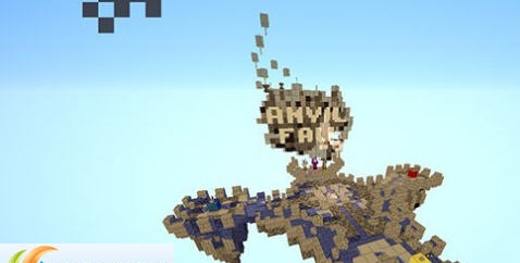 我的世界1.10.2铁砧瀑布跑酷地图 v2.4