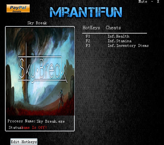 天空破灭生命体力修改器 v3.3