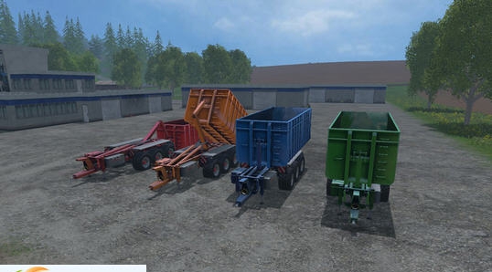 模拟农场15木头拖车MOD v2.9