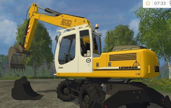 模拟农场15利勃海尔挖掘机MOD v2.7