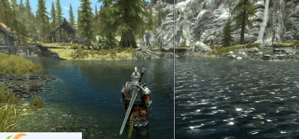 上古卷轴5天际重制版真实的水MOD v2.7