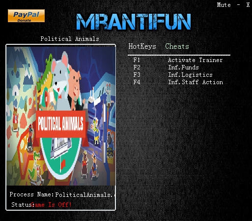 政治动物三项修改器 v3.4