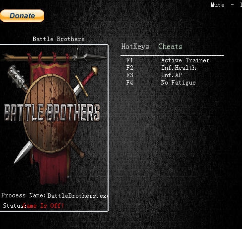 兄弟之战三项修改器 v3.4