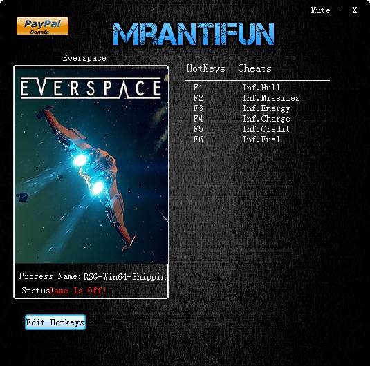 永恒空间生命能量六项修改器 v1.2.3.35981