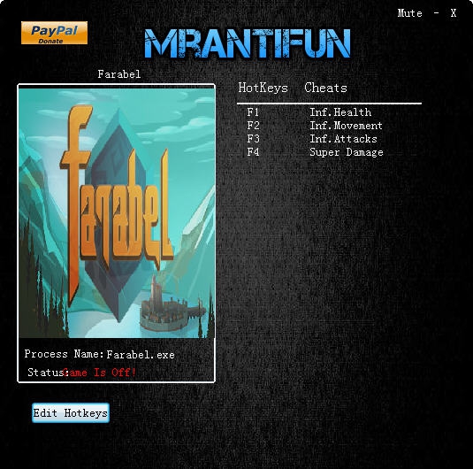 法拉贝尔四项修改器 v3.3