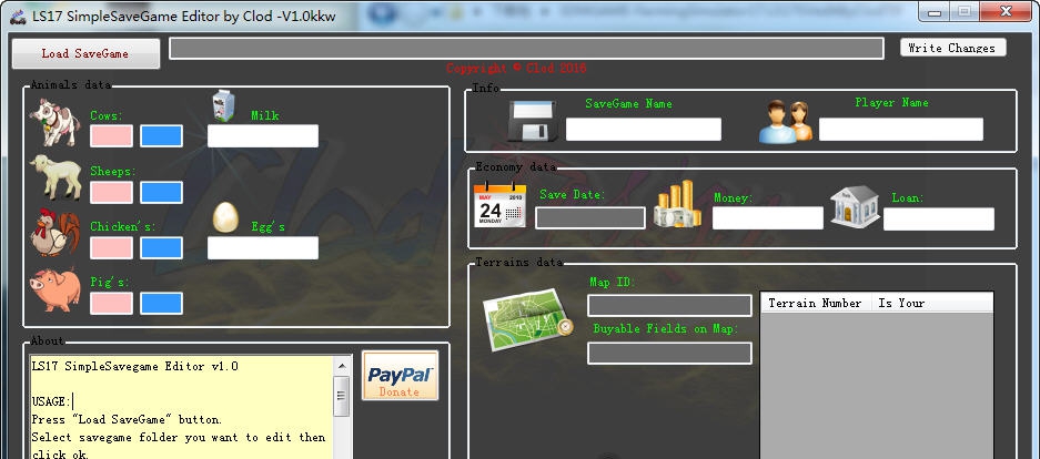 模拟农场17多项存档修改器 v3.4