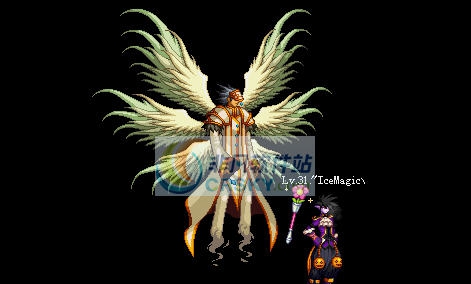 DNF男法师冰洁的寒冰之境效果变米歇尔天使补丁 v2.5