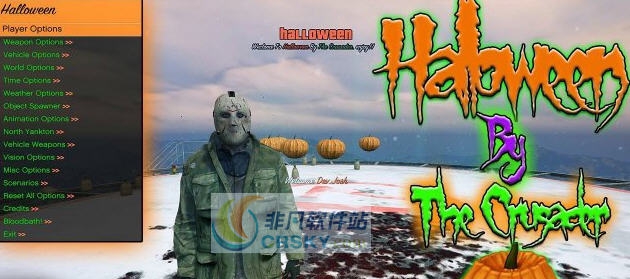 GTA5万圣节搞怪功能内置修改器 v3.5