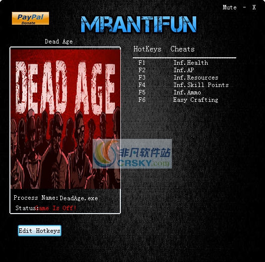 丧尸纪元六项修改器 v3.4