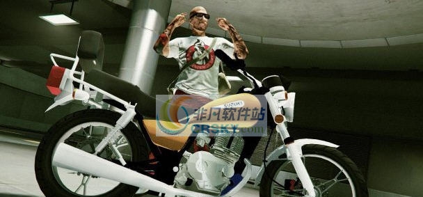 GTA5铃木Inttruder125摩托车MOD v2.7