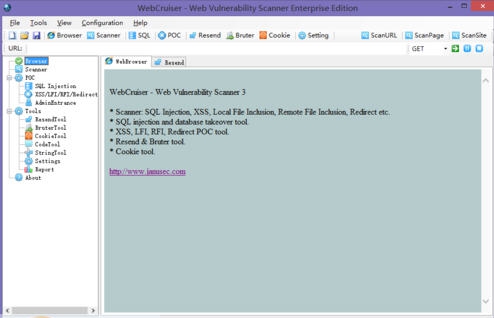 WebCruiser漏洞扫描器 v3.5.7