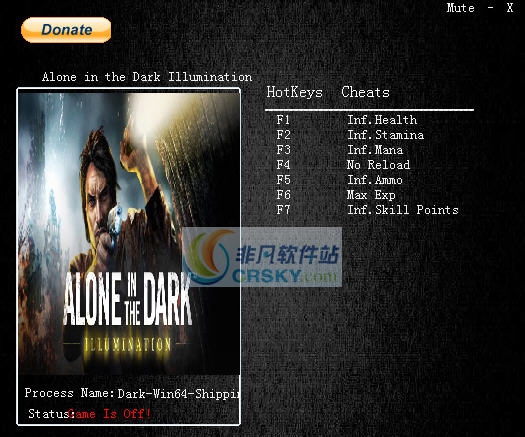 鬼屋魔影启蒙七项修改器 v3.6