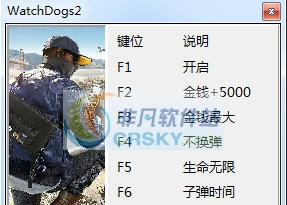 看门狗2六项修改器 v3.3