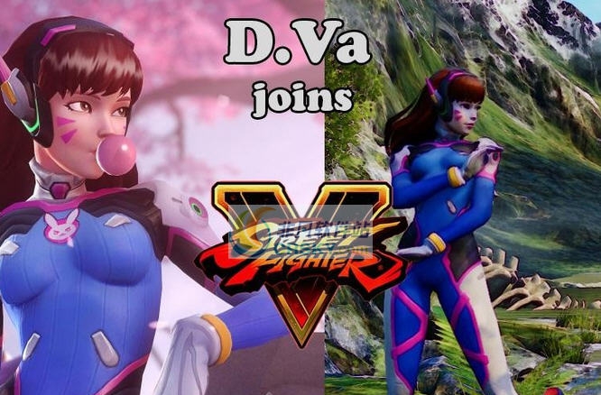 街头霸王5神月卡琳守望先锋DVA服装造型MOD v2.4