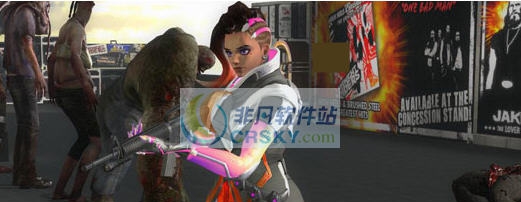 求生之路2守望先锋黑影人物mod v2.4