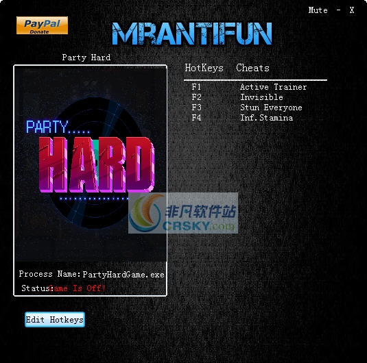 疯狂派对修改器 v3.9