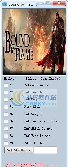 火焰限界九项修改器 v3.3