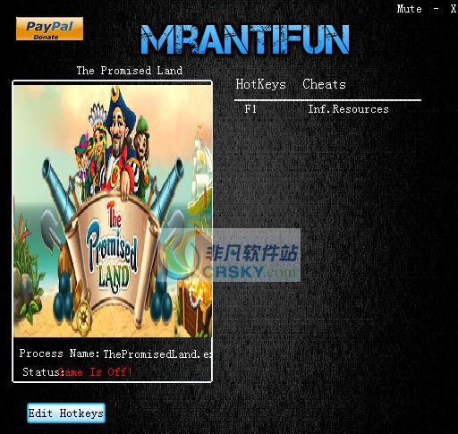 应许之地无限资源修改器 v3.5