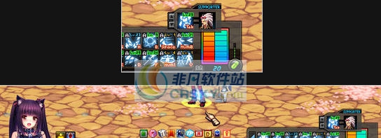 DNF红蓝全在右侧显示的巧克力血槽界面补丁 v2.5