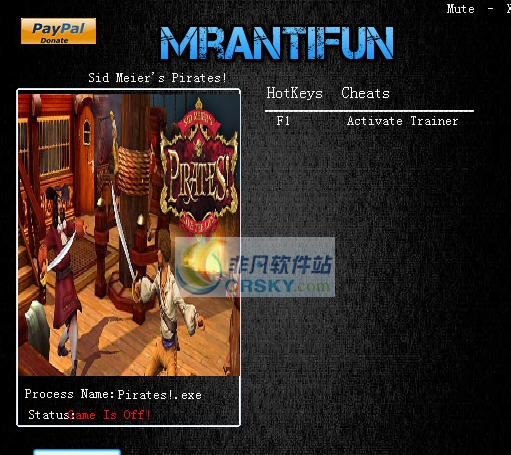 席德梅尔的海盗四项修改器 v3.8