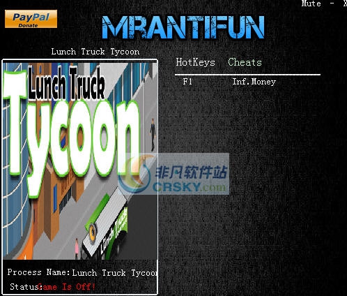 餐车大亨无限金钱修改器 v3.5