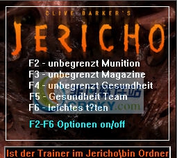 耶利哥五项修改器 v3.3