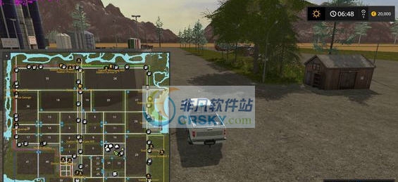 模拟农场17加拿大人地图MOD v2.5