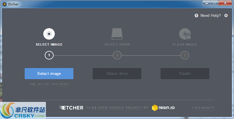 Etcher v1.5.102
