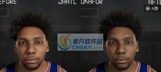 NBA2K17奥卡福面补MOD v2.6