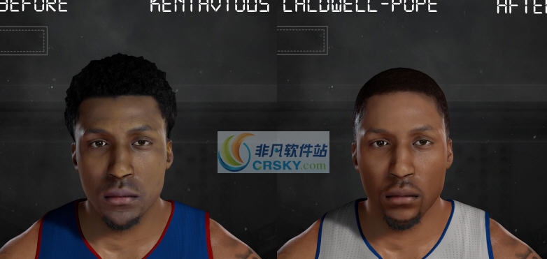 NBA2K17卡德维尔面补MOD v2.4