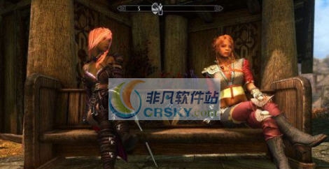 上古卷轴5天际重制版风骚的坐姿MOD v2.6