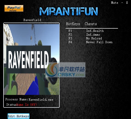 瑞文领域四项修改器 v3.7