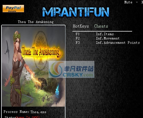 西娅觉醒三项修改器 v3.4