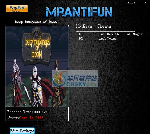 厄运深牢三项修改器 v3.4