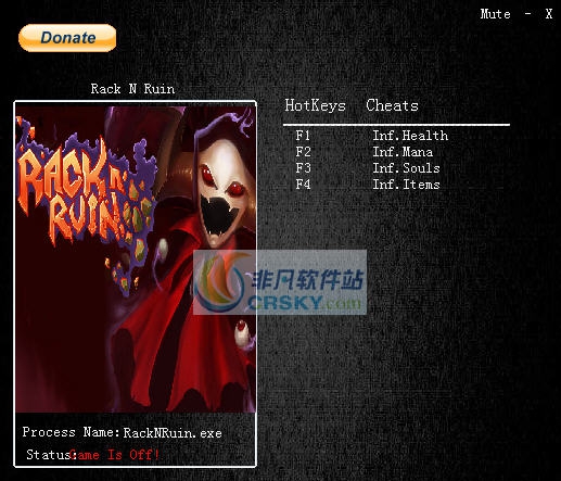 恶魔巫师四项修改器 v3.5