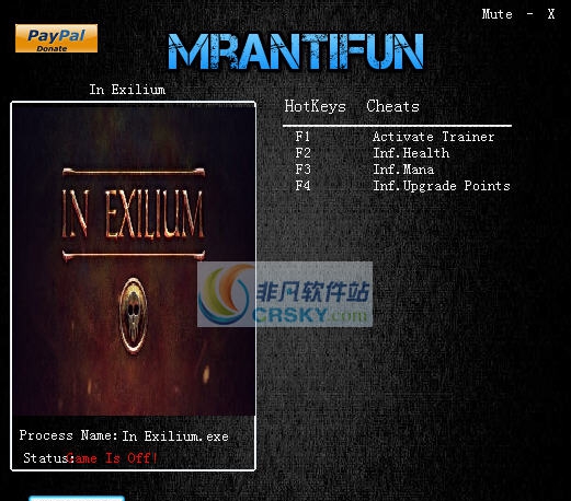 流放之中三项修改器 v3.3