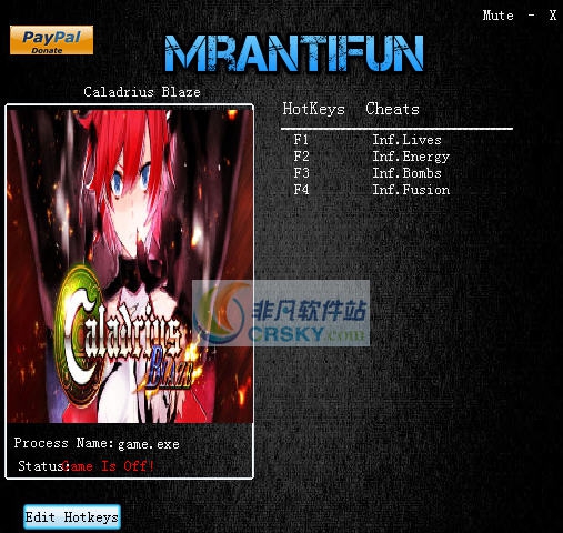 女神骑士团爆裂四项修改器 v3.4