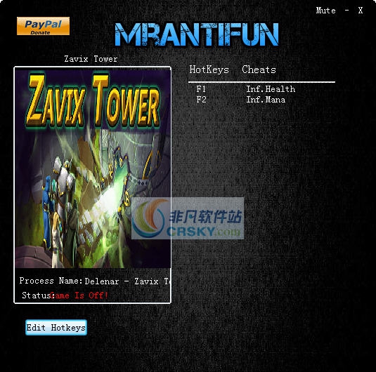 Zavix塔两项修改器 v3.5