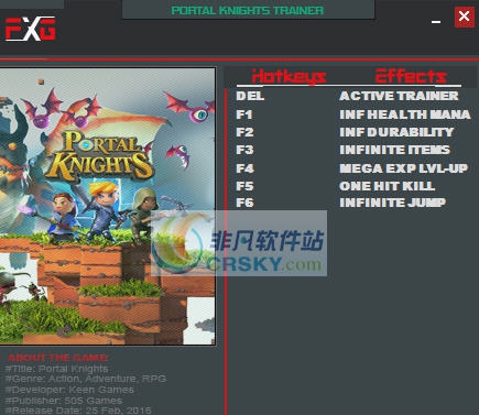 传送门骑士六项修改器 v3.6